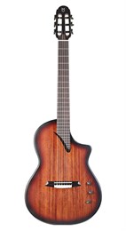 Martinez Hispania-Stain-650 Классическая гитара со звукоснимателем 4/4, санберст Hispania-Stain-650