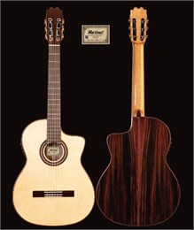 Martinez GS-Rose Gypsy Series Классическая гитара со звукоснимателем GS-Rose