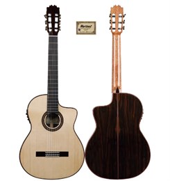 Martinez GS-Ziricote Gypsy Series Классическая гитара со звукоснимателем GS-Ziricote