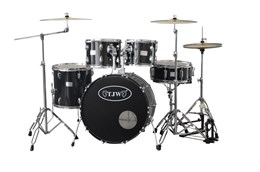 TJW JW225-E6-BK Барабанная установка (2 коробки), черная JW225-E6-BK