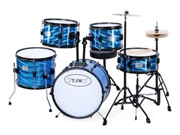TJW HE165-P2-LB Барабанная установка, голубая HE165-P2-LB