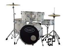 TJW JW225-TF-WH Барабанная установка (2 коробки), белая JW225-TF-WH