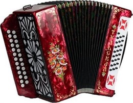 Тульская Гармонь G-6-RD-B Гармонь Тульская-301М 25х25-III Си мажор, красная G-6-RD-B