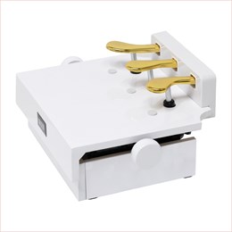 Rin LB-PRO3WH Подставка-удлинитель педалей пианино для детей, белая LB-PRO3WH