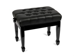 Rin HY-PJ031 Банкетка, черная, искусственная кожа HY-PJ031