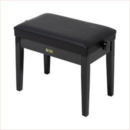 Rin LB-11BKG Банкетка, черная глянец, искусственная кожа LB-11BKG