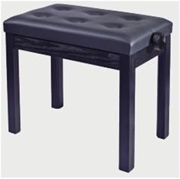 Rin HY-P310-SATIN-BLACK Банкетка, матовый черный, искусственная кожа HY-P310-SATIN-BLACK