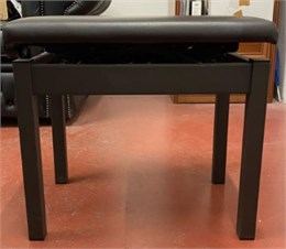 Rin HY-TM41-SATIN-BLACK Банкетка, матовый черный, искусственная кожа HY-TM41-SATIN-BLACK