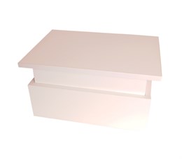 Lutner Lut-FS01-WH Подставка под ноги юного пианиста, белая Lut-FS01-WH