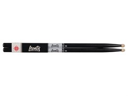 Leonty LB5BW 5B Барабанные палочки, граб, деревянный наконечник, черные LB5BW