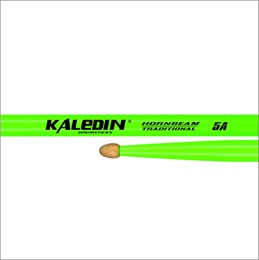 Kaledin Drumsticks 7KLHBGN5A 5A Барабанные палочки, граб, флуоресцентные ярко-зеленые 7KLHBGN5A
