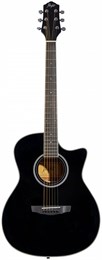 FLIGHT AG-210 С BK - Гитара акустическая шестиструнная AG-210C BK
