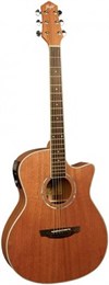 FLIGHT AG-300 CEQ NS - Гитара электроакустическая шестиструнная AG-300 CEQ NS