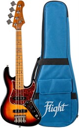 FLIGHT Mini JB SB - Бас-гитара уменьшенная MINI JB SB