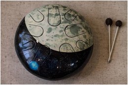 YUKA GF7 Moon - Барабан язычковый Глюкофон GF7