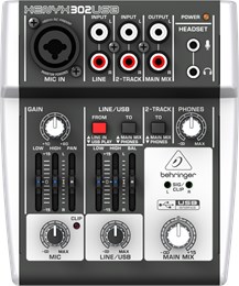 BEHRINGER 302USB Микшерный пульт 302USB