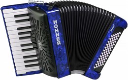 HOHNER Bravo II 60 dark blue - Аккордеон 1/2 A16982