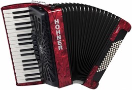 HOHNER Bravo III 72 red - Аккордеон 3/4 A16632