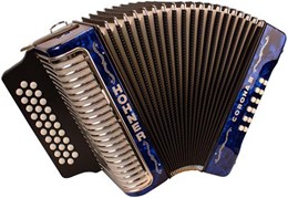 HOHNER Corona III ADG dark blue - Аккордеон диатонический A5704