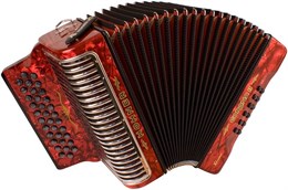 HOHNER Corona II XTREME GCF red - Аккордеон диатонический A5424