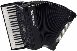 HOHNER Amica Forte IV 96 black - Аккордеон 7/8 A38221