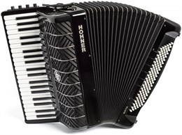 HOHNER MATTIA IV 120 BK gun black - Аккордеон 4/4 A17321