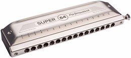 HOHNER Super 64C new - Губная гармоника хроматическая M758501