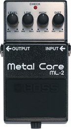 BOSS ML-2 - Педаль эффектов Metal Core ML-2