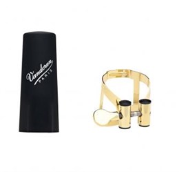 Vandoren LC58GP M/O Лигатура и колпачок для саксофона тенор, позолоченная LC58GP