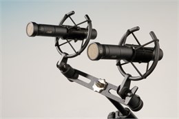 Октава 0121212 МК-012-01-Ч-С Микрофон конденсаторный студийный, стереопара, в карт. коробке, черный 0121212