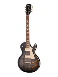 Cort CR250-WBAG-TBK Classic Rock Электрогитара, черная, с чехлом CR250-WBAG-TBK