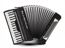 Weltmeister Achat-III-80/34-BK Achat 80 Аккордеон 34/80/III/5/3, черный, с ремнями и чехлом Achat-III-80/34-BK