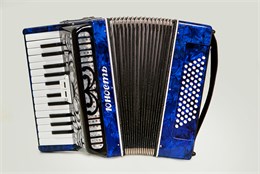 Шуйская Гармонь AK22-BL Аккордеон «Юность» 26х60-II, синий AK22-BL