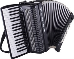 Weltmeister Topas-IV-96/37-BK-WM Topas IV Аккордеон 37/96/IV/11/5, черный, чешские пластины Topas-IV-96/37-BK-WM