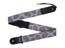 MEZZO MZ-RG-5skull2 Ремень для гитары, череп2 MZ-RG-5skull2
