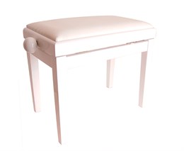 Rin HY-PJ018B-GLOSS-WHITE Банкетка, вельвет, белый/белый HY-PJ018B-GLOSS-WHITE