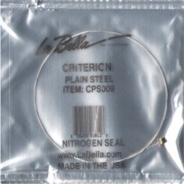 La Bella HRS-P009 Отдельная струна для электрогитары, сталь, 009 HRS-P009