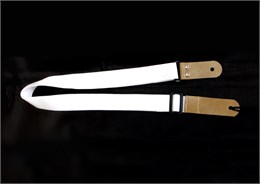 MEZZO MZ-RGU-35wh Ремень для классической гитары/укулеле, белый MZ-RGU-35wh