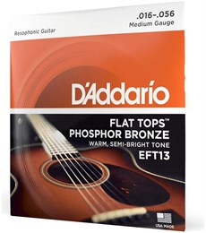 D'addario EFT 13 - Струны для акустической гитары EFT13