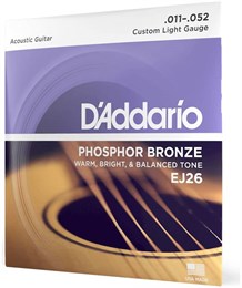 D'addario EJ26 - Струны для акустической гитары EJ26