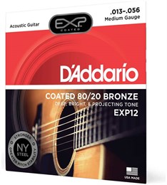 D'addario EXP12 - Струны для акустической гитары EXP12
