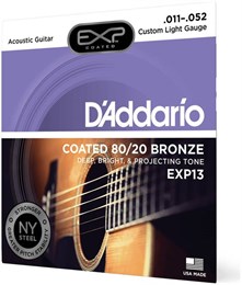D'addario EXP13 - Струны для акустической гитары EXP13