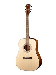 Cort EARTHPACK-OP Earth Series Акустическая гитара+аксессуары, цвет натуральный EARTHPACK-OP