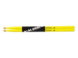 Kaledin Drumsticks 7KLHBYL5B Yellow 5B Барабанные палочки, граб, флуоресцентные желтые 7KLHBYL5B