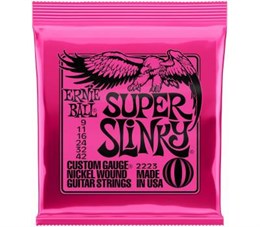 Ernie Ball 2223 Nickel Wound Slinky Super 9-42 - Струны для электрогитары P02223