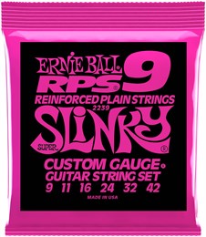 Ernie Ball 2239 RPS Nickel Wound Slinky Super 9-42 - Струны для электрогитары P02239