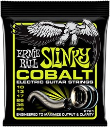 Ernie Ball 2721 Cobalt Slinky Regular 10-46 - Струны для электрогитары P02721