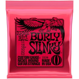 Ernie Ball 2226 Nickel Wound Slinky Burly 11-52 - Струны для электрогитары P02226