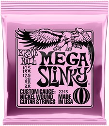Ernie Ball 2213 Nickel Wound Slinky Mega 10.5-48 - Струны для электрогитары P02213