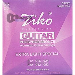 Ziko DP-012 комплект струн для акустической гитары DP-012